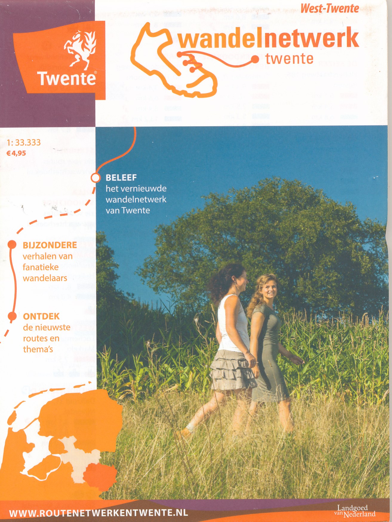 Wandelkaart West Twente | Wandelnetwerk Twente